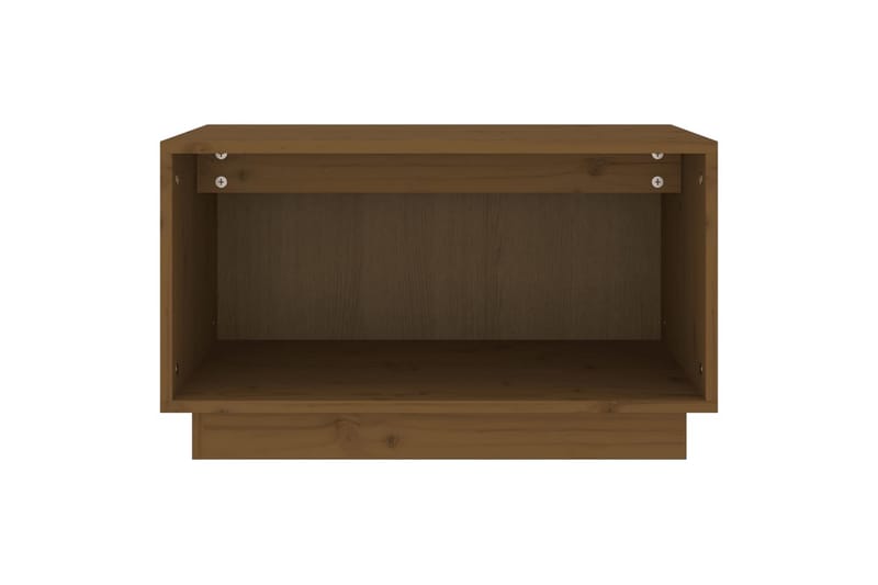 TV-benk honningbrun 60x35x35 cm heltre furu - Brun - Møbler - Mediamøbel & tv møbel - TV-benk & mediabenk