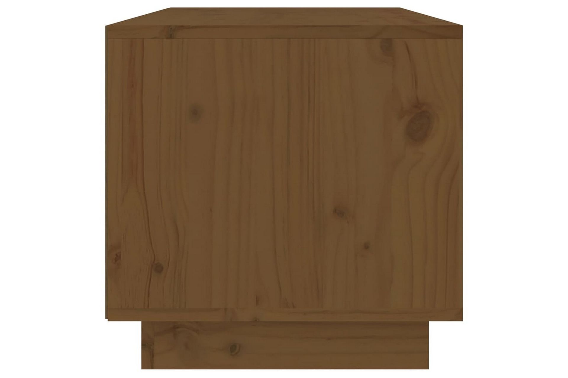 TV-benk honningbrun 60x35x35 cm heltre furu - Brun - Møbler - Mediamøbel & tv møbel - TV-benk & mediabenk