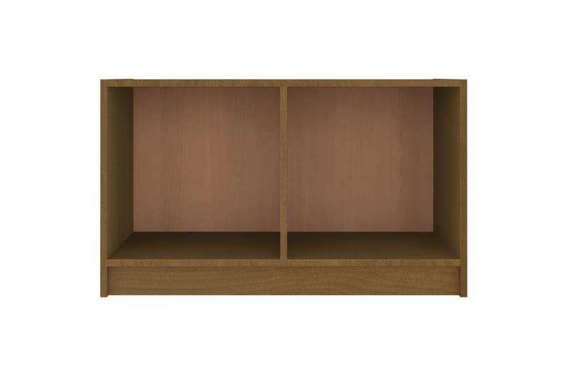 TV-benk honningbrun 70x33x42 cm heltre furu - Brun - Møbler - Mediamøbel & tv møbel - TV-benk & mediabenk