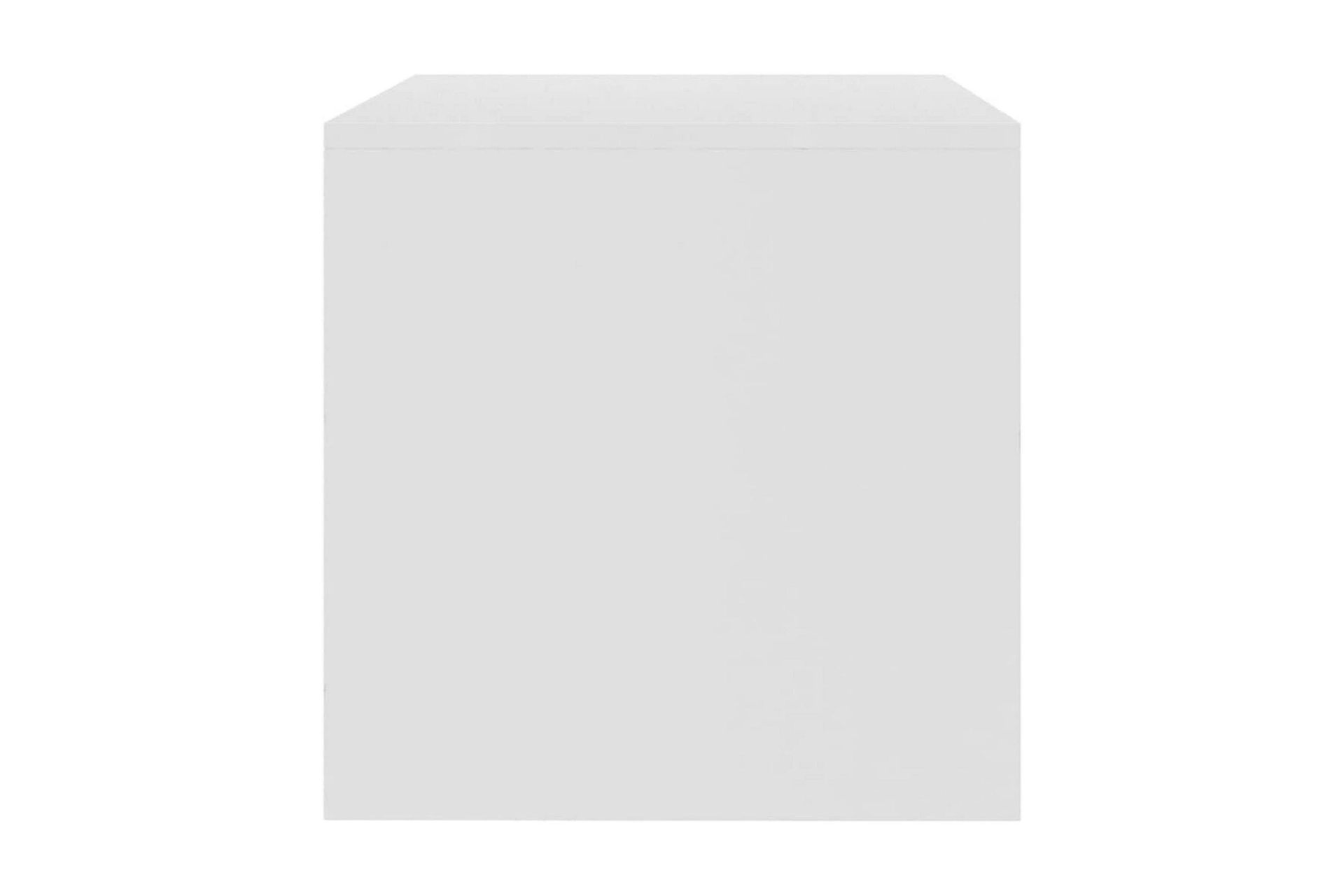 TV-benk hvit 100x40x40 cm sponplate - Hvit - Møbler - Mediamøbel & tv møbel - TV-benk & mediabenk