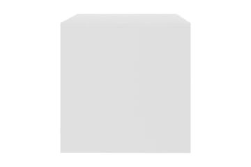 TV-benk hvit 100x40x40 cm sponplate - Hvit - Møbler - Mediamøbel & tv møbel - TV-benk & mediabenk