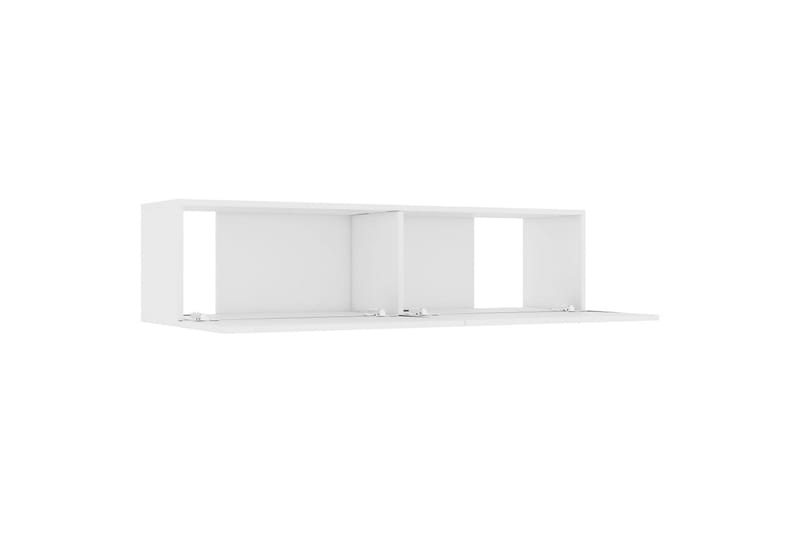 TV-benk hvit 120x30x30 cm sponplate - TV-benk & mediabenk