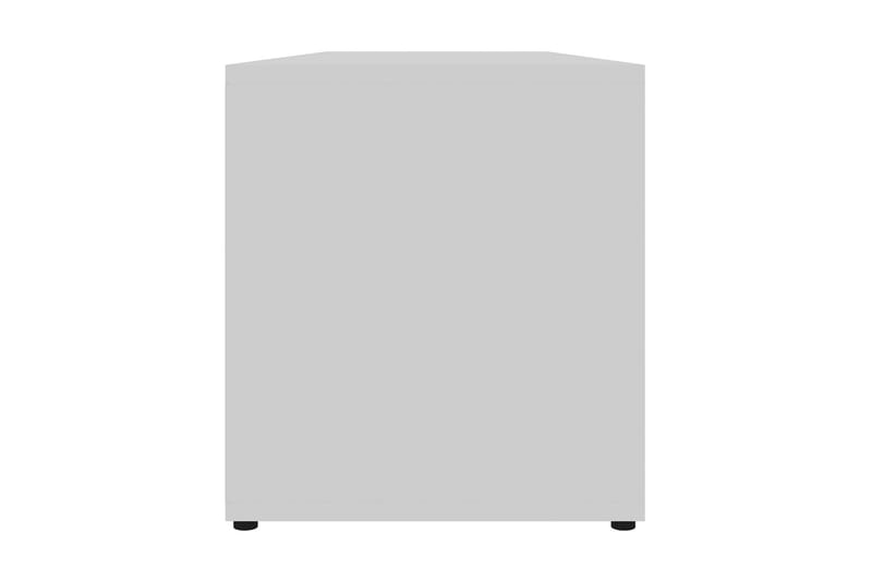 TV-benk hvit 120x34x37 cm sponplate - Hvit - Møbler - Mediamøbel & tv møbel - TV-benk & mediabenk