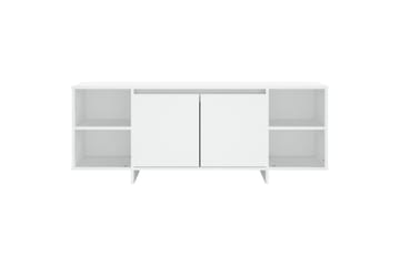 TV-benk hvit 130x35x50 cm sponplate - Hvit - Møbler - Mediamøbel & tv møbel - TV-benk & mediabenk