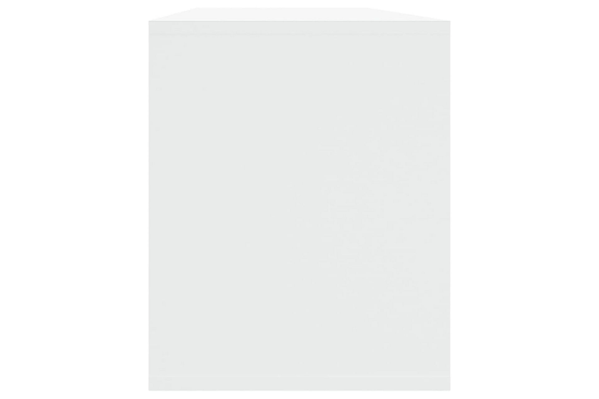 TV-benk hvit 130x35x50 cm sponplate - Hvit - Møbler - Mediamøbel & tv møbel - TV-benk & mediabenk