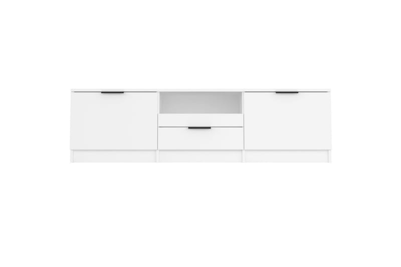 TV-benk hvit 140x35x40 cm konstruert tre - Hvit - Møbler - Mediamøbel & tv møbel - TV-benk & mediabenk