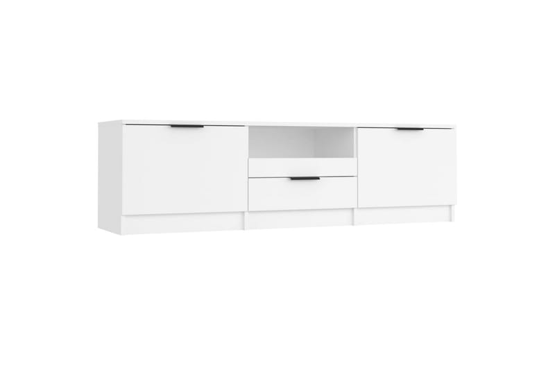 TV-benk hvit 140x35x40 cm konstruert tre - Hvit - Møbler - Mediamøbel & tv møbel - TV-benk & mediabenk