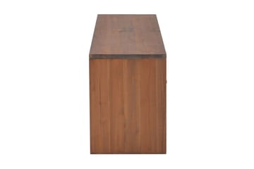 TV-benk med 4 skuffer 120x30x40 cm heltre gran - Brun - Møbler - Mediamøbel & tv møbel - TV-benk & mediabenk