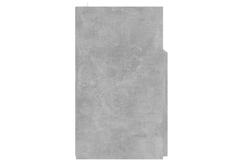 TV-benk med LED-lys betonggrå 120x30x50 cm - Grå - Møbler - Mediamøbel & tv møbel - TV-benk & mediabenk