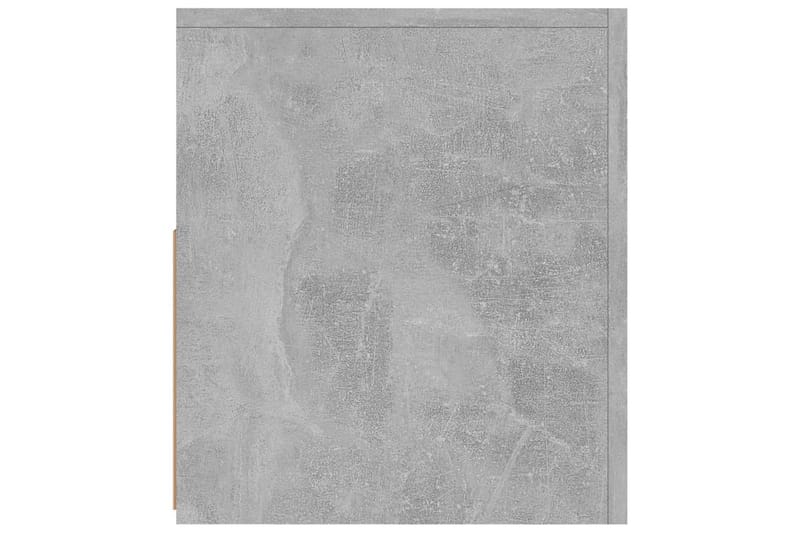 TV-benk med LED-lys betonggrå 120x35x40 cm - Grå - Møbler - Mediamøbel & tv møbel - TV-benk & mediabenk