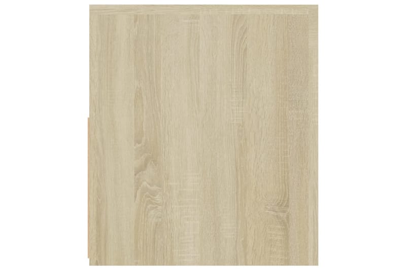 TV-benk med LED-lys sonoma eik 120x35x40 cm - Brun - Møbler - Mediamøbel & tv møbel - TV-benk & mediabenk