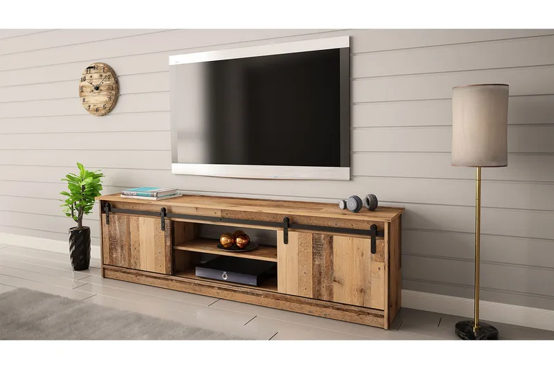 Tv-benk - Natur - Møbler - Mediamøbel & tv møbel - TV-benk & mediabenk