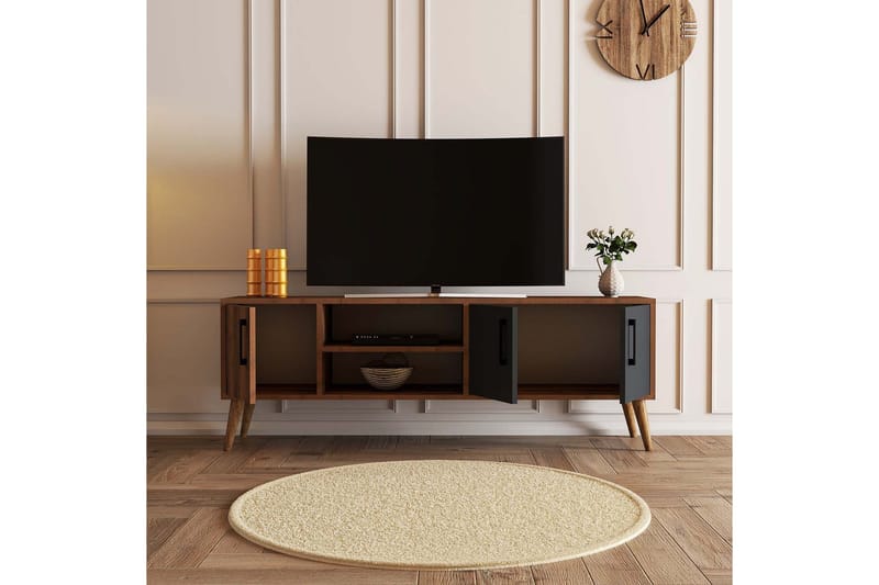 TV-benk og mediabenk NO_BRAND Andifli TV-benk 150x52 cm Brun - Møbler - Mediamøbel & tv møbel - TV-benk & mediabenk