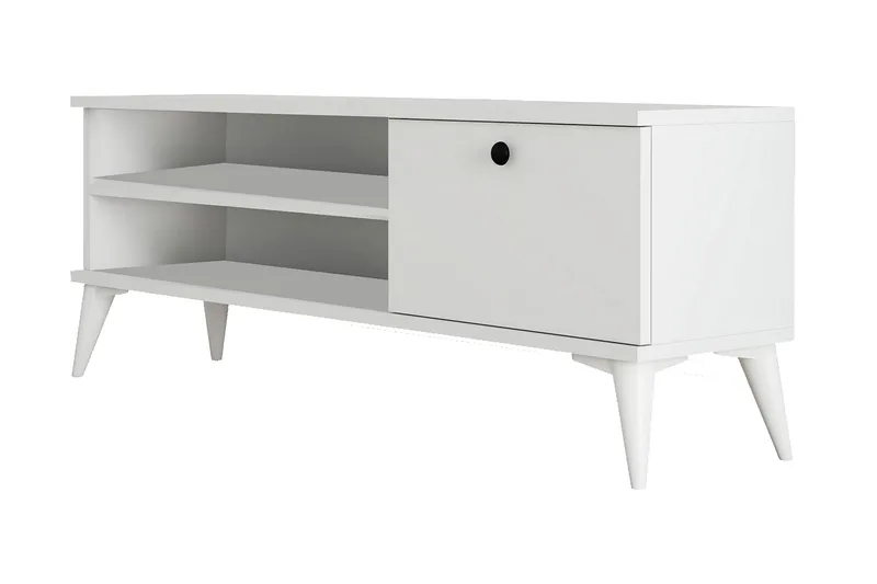 TV-benk og mediabenk NO_BRAND Reyne TV-benk 120 cm Vit, undefined