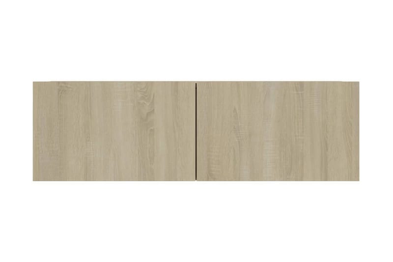 TV-benk sonoma eik 100x30x30 cm sponplate - Møbler - Mediamøbel & tv møbel - TV-benk & mediabenk