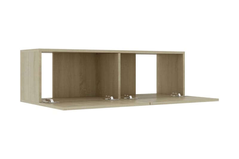 TV-benk sonoma eik 100x30x30 cm sponplate - Møbler - Mediamøbel & tv møbel - TV-benk & mediabenk