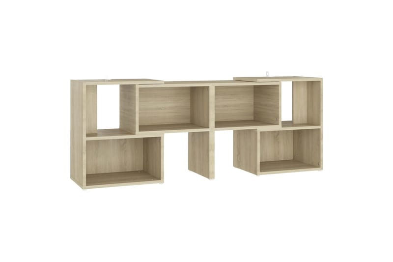 TV-benk sonoma eik 104x30x52 cm sponplate - Brun - Møbler - Mediamøbel & tv møbel - TV-benk & mediabenk