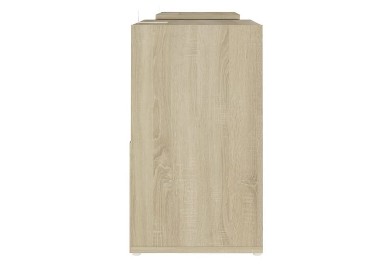 TV-benk sonoma eik 104x30x52 cm sponplate - Brun - Møbler - Mediamøbel & tv møbel - TV-benk & mediabenk