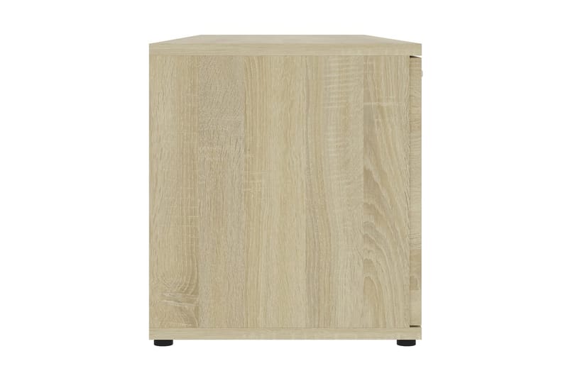 TV-benk sonoma eik 120x34x37 cm sponplate - Brun - Møbler - Mediamøbel & tv møbel - TV-benk & mediabenk