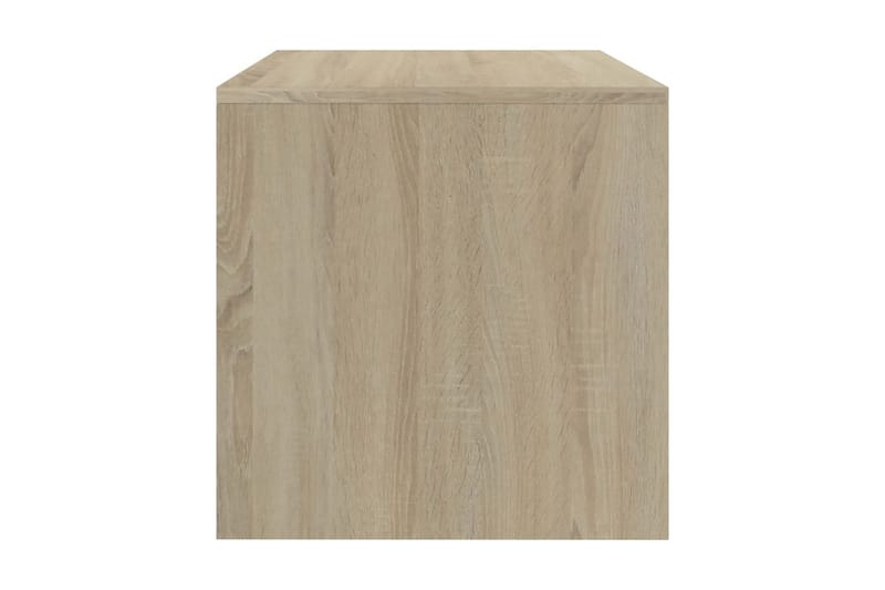 TV-benk sonoma eik 120x40x40 cm sponplate - Brun - Møbler - Mediamøbel & tv møbel - TV-benk & mediabenk