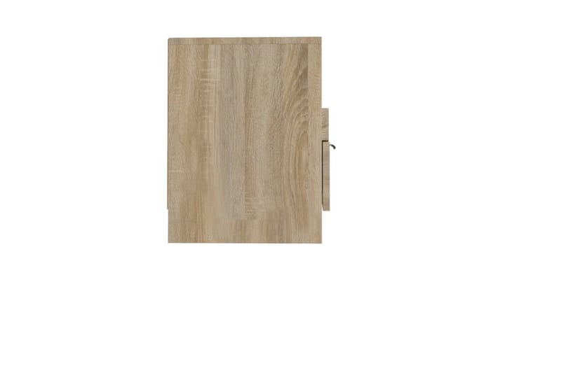 TV-benk sonoma eik 150x33,5x45 cm konstruert tre - Brun - Møbler - Mediamøbel & tv møbel - TV-benk & mediabenk