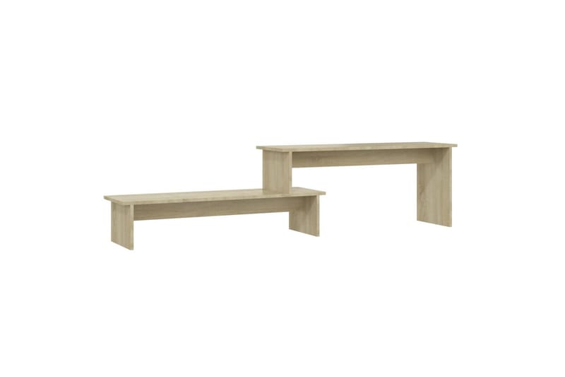 TV-benk sonoma eik 180x30x43 cm sponplate - Brun - Møbler - Mediamøbel & tv møbel - TV-benk & mediabenk