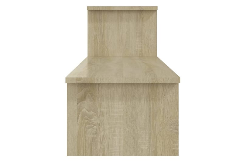 TV-benk sonoma eik 180x30x43 cm sponplate - Brun - Møbler - Mediamøbel & tv møbel - TV-benk & mediabenk