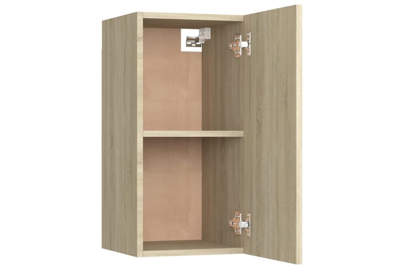 TV-benk sonoma eik 30,5x30x60 cm sponplate - Brun - Møbler - Mediamøbel & tv møbel - TV-benk & mediabenk
