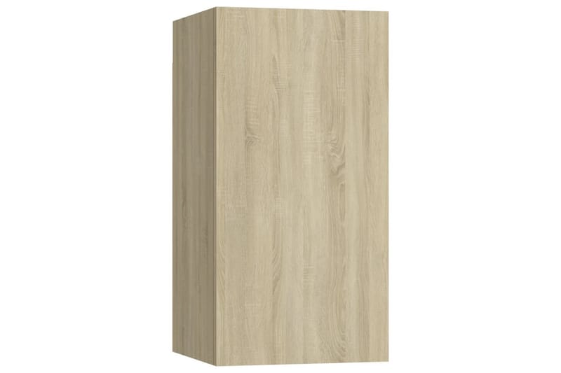TV-benk sonoma eik 30,5x30x60 cm sponplate - Brun - Møbler - Mediamøbel & tv møbel - TV-benk & mediabenk