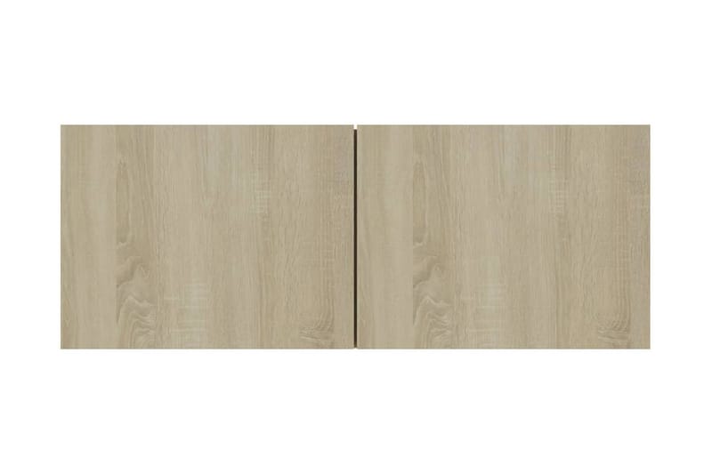 TV-benk sonoma eik 80x30x30 cm sponplate - Møbler - Mediamøbel & tv møbel - TV-benk & mediabenk