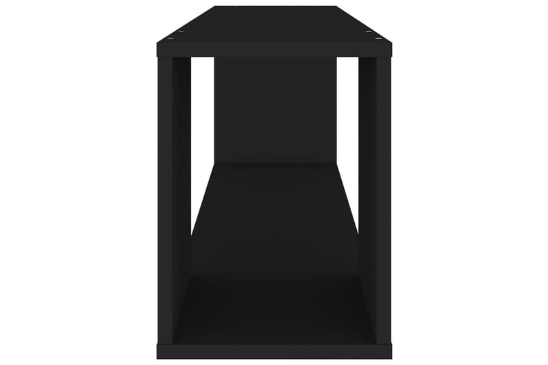 TV-benk svart 100x24x32 cm sponplate - Svart - Møbler - Mediamøbel & tv møbel - TV-benk & mediabenk