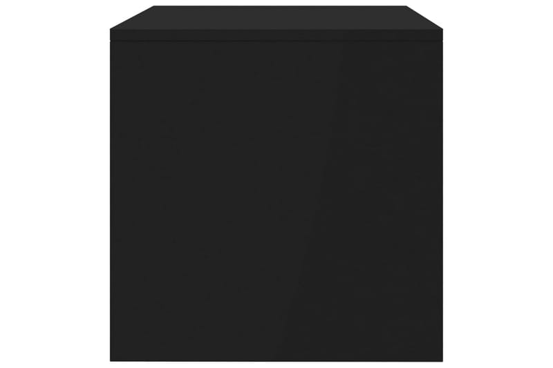 TV-benk svart 100x40x40 cm sponplate - Svart - TV-benk & mediabenk