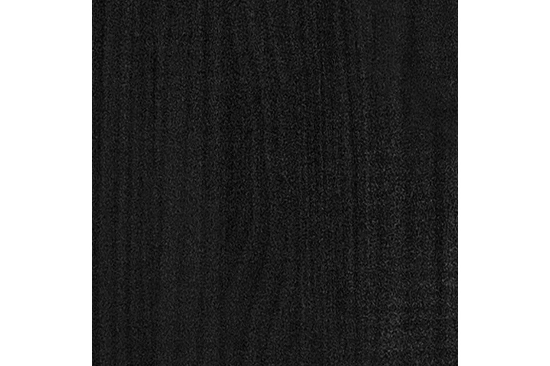 TV-benk svart 104x33x41 cm heltre furu - Svart - Møbler - Mediamøbel & tv møbel - TV-benk & mediabenk
