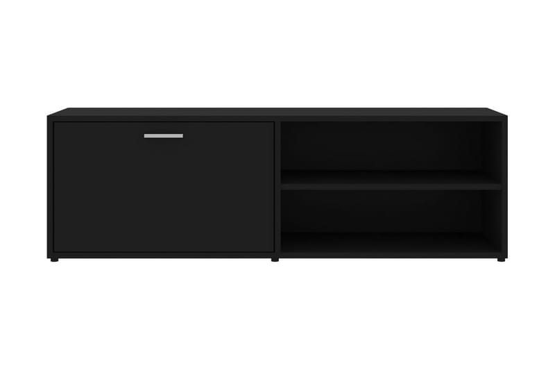 TV-benk svart 120x34x37 cm sponplate - Svart - Møbler - Mediamøbel & tv møbel - TV-benk & mediabenk