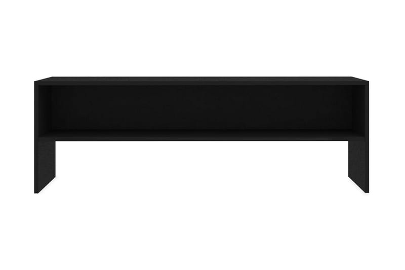 TV-benk svart 120x40x40 cm sponplate - Svart - Møbler - Mediamøbel & tv møbel - TV-benk & mediabenk