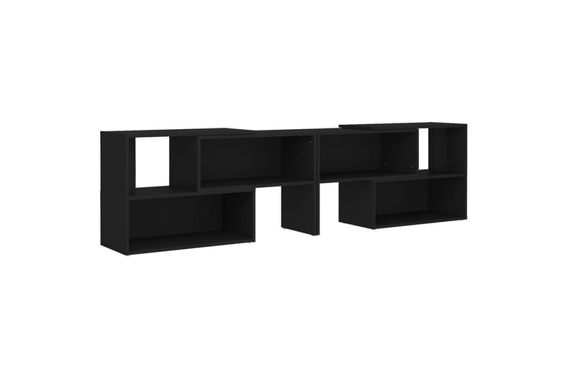 TV-benk svart 149x30x52 cm sponplate - Svart - TV-benk & mediabenk
