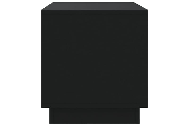 TV-benk svart 70x41x44 cm sponplate - Svart - TV-benk & mediabenk