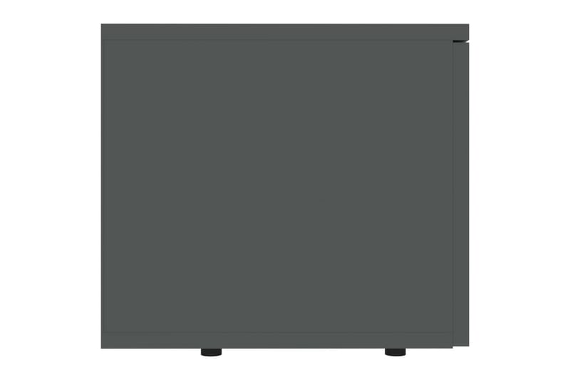 TV-benk svart 80x34x30 cm sponplate - Møbler - Mediamøbel & tv møbel - TV-benk & mediabenk