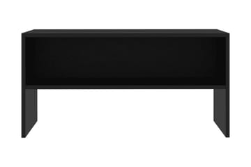 TV-benk svart 80x40x40 cm sponplate - Svart - Møbler - Mediamøbel & tv møbel - TV-benk & mediabenk