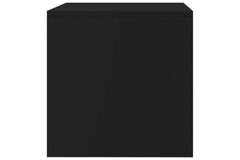 TV-benk svart 80x40x40 cm sponplate - Svart - Møbler - Mediamøbel & tv møbel - TV-benk & mediabenk