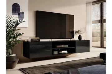 Tv-benk - Svart - Møbler - Mediamøbel & tv møbel - TV-benk & mediabenk