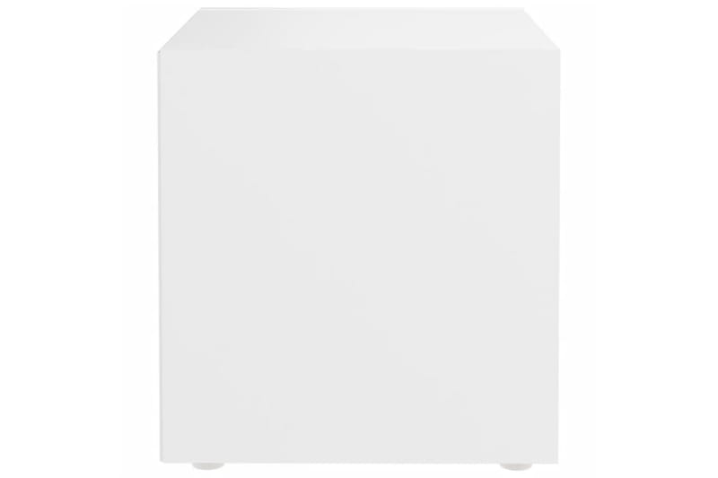TV-benker 2 stk hvit 37x35x37 cm sponplate - Hvit - Møbler - Mediamøbel & tv møbel - TV-benk & mediabenk