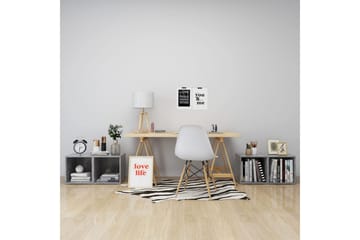 TV-benker 4 stk betonggrå 37x35x37 cm sponplate - Gr�å - Møbler - Mediamøbel & tv møbel - TV-benk & mediabenk