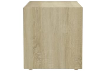 TV-benker 4 stk sonoma eik 37x35x37 cm sponplate - Brun - Møbler - Mediamøbel & tv møbel - TV-benk & mediabenk