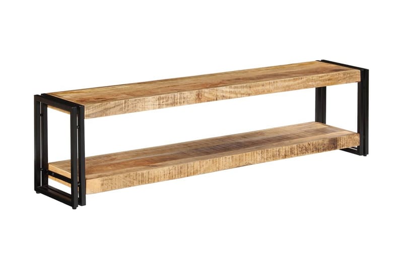 TV-skap 150x30x40 cm heltre mango - Brun - Møbler - Mediamøbel & tv møbel - TV-benk & mediabenk
