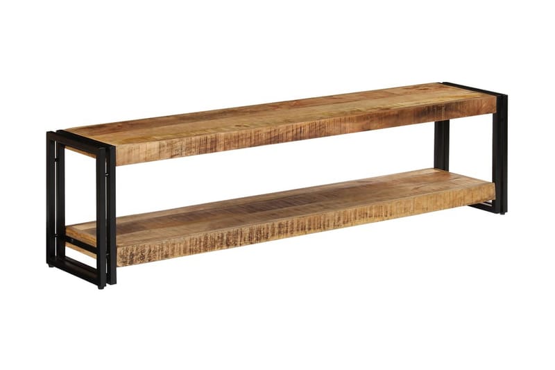 TV-skap 150x30x40 cm heltre mango - Brun - Møbler - Mediamøbel & tv møbel - TV-benk & mediabenk