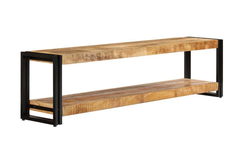 TV-skap 150x30x40 cm heltre mango - Brun - Møbler - Mediamøbel & tv møbel - TV-benk & mediabenk
