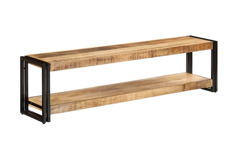 TV-skap 150x30x40 cm heltre mango - Brun - Møbler - Mediamøbel & tv møbel - TV-benk & mediabenk