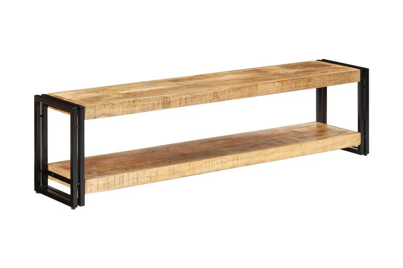 TV-skap 150x30x40 cm heltre mango - Brun - Møbler - Mediamøbel & tv møbel - TV-benk & mediabenk