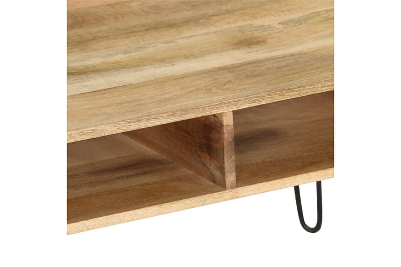 TV-skjenk heltre mango 110x35x45 cm - Brun/Beige - Møbler - Mediamøbel & tv møbel - TV-benk & mediabenk